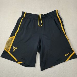 Nike Kobe Bryant Mamba Sheath Logo Dri-FIT Basketball Shorts Men XL Lakers Black